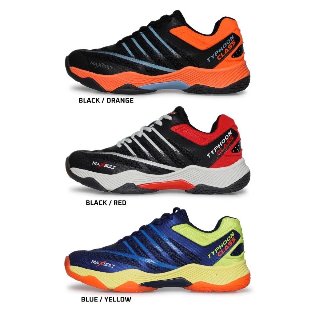 Sepatu Bulutangkis Maxbolt Typhoon Class / Sepatu Bulutangkis Shoes Maxbolt Typhoon Class