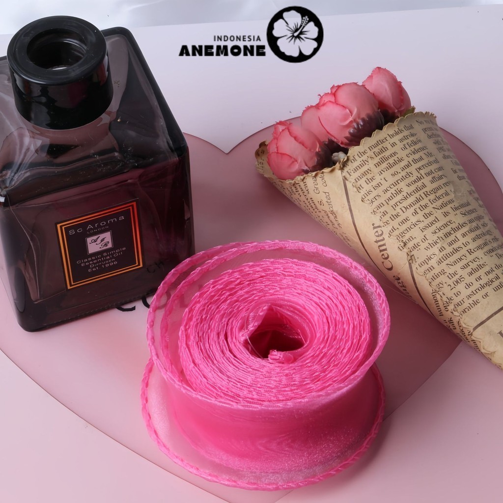 

ANEMONE - PTA9 SIMPLE Modern Pita Kado 4cm/Pita Dekorasi Buket