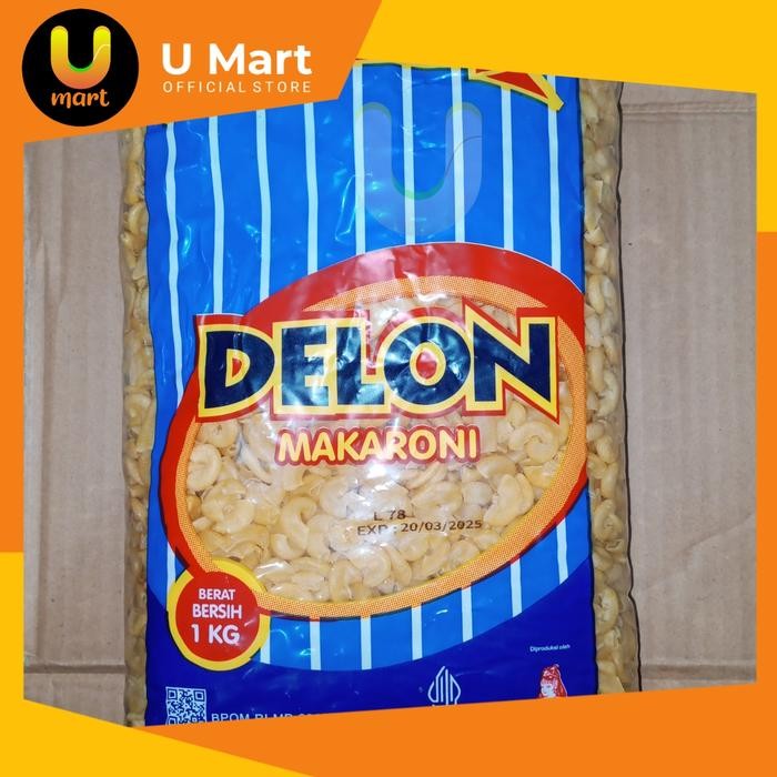 

U Mart - Makaroni Delon Bantet Biru 1kg