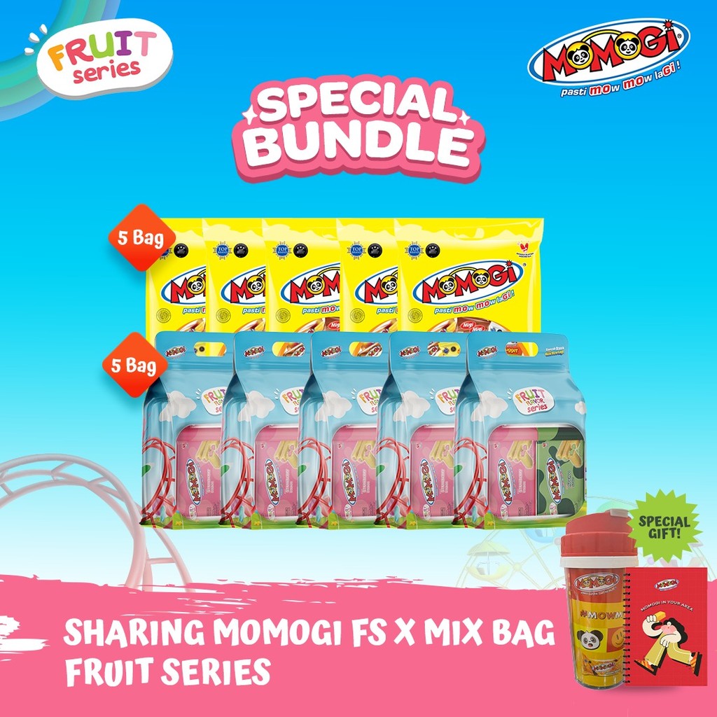 

MOMOGI FUNSNACK x FRUIT SERIES MIX BAG SHARING