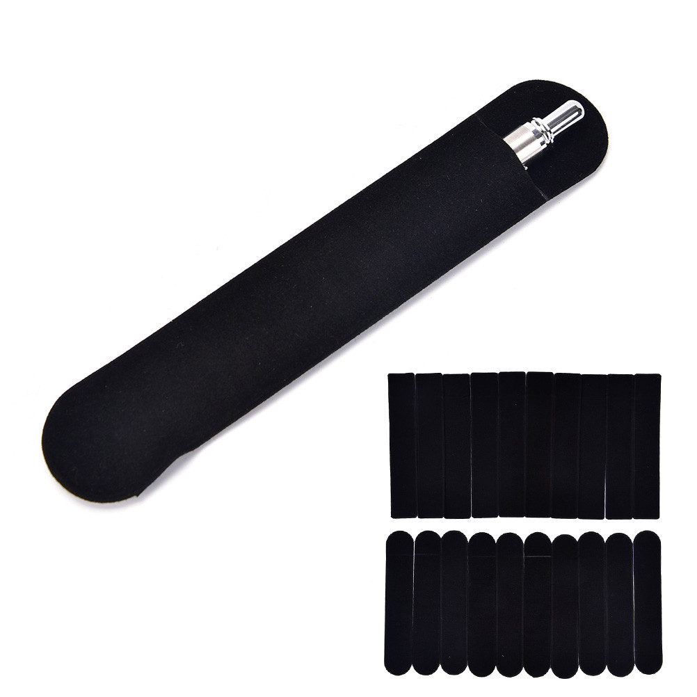 

10Pcs Velvet Pen Pouch Fountain Pen Case Single Pencil Bag Retro Fountain Pen Holder
