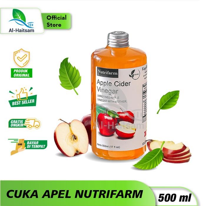 

Nutrifarm Cuka Apel Organik With Mother 500ml