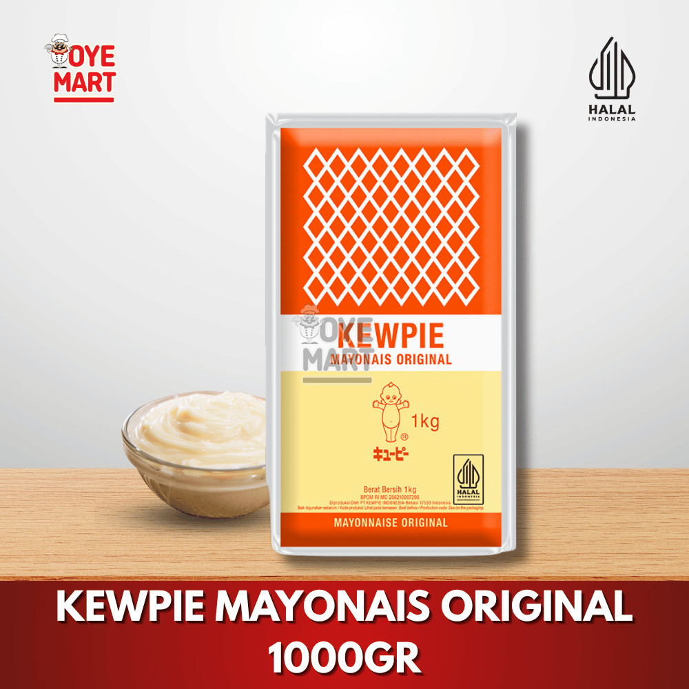 

KEWPIE MAYONAIS ORIGINAL 1000GR HARGA PROMO/KEWPIE MAYO/MAYONAISE