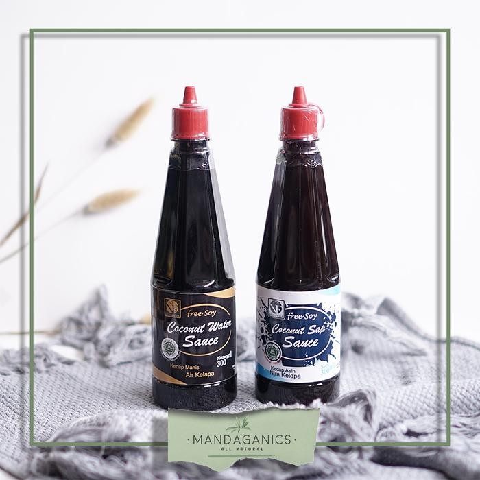 

KECAP MANIS KECAP ASIN NIRA KELAPA ORGANIK FREE SOY by NUCIFERA - BUNDLING