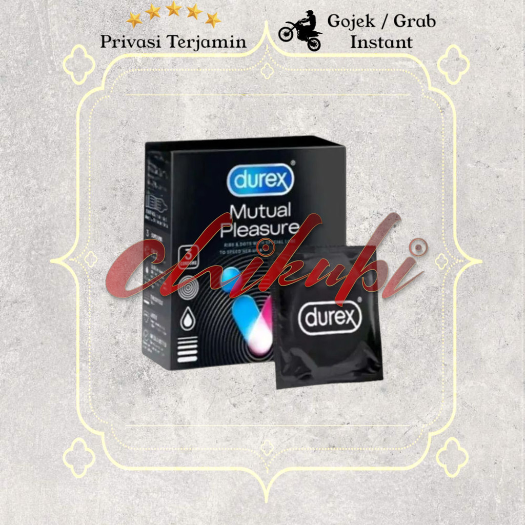 Kondom Durex Mutual Pleasure Isi 3