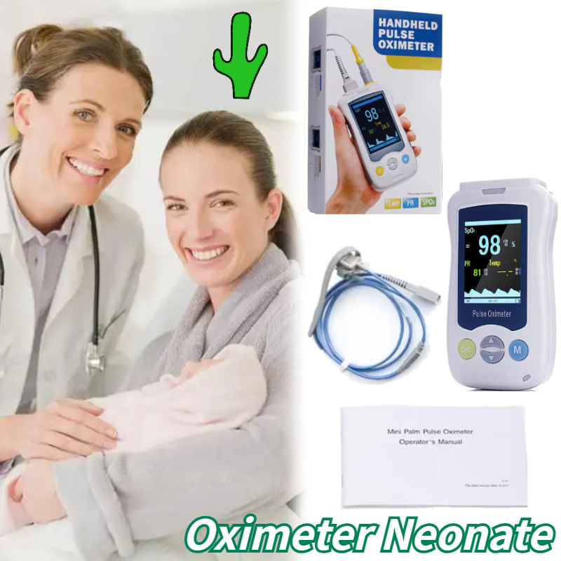 Oximeter Neonate Newborn Pulse Oximeter Neonate Newborn Probe/Handheld Oximeter Neonate Newborn Puls