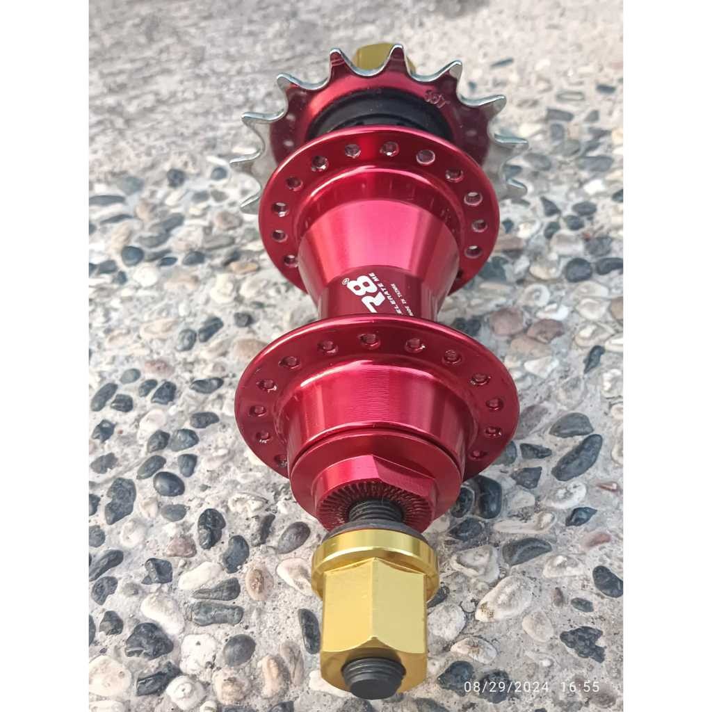 XLR8 Female Axle Freehub 10 x 110 mm 16T 36 hole 6 six bolt BMX Race Hub Rear Only