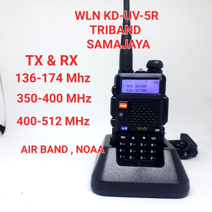 PROMO HT QUANSHENG UV-K5 MULTIBAND - WLN UV-5R