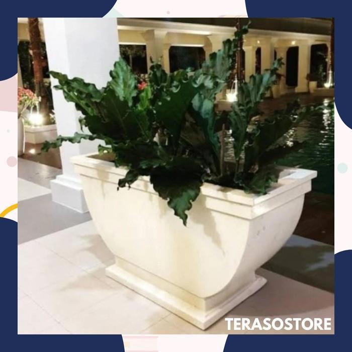 Pot tanaman terazzo Pot besar teraso -DC