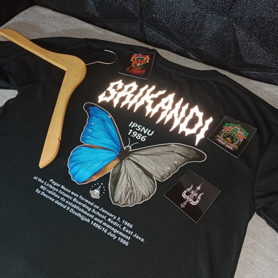Kaos PN Pagar Nusa Menyala Reflektif Terbaru SRIKANDI Gasmi 1986 Pencak Dor Fighter