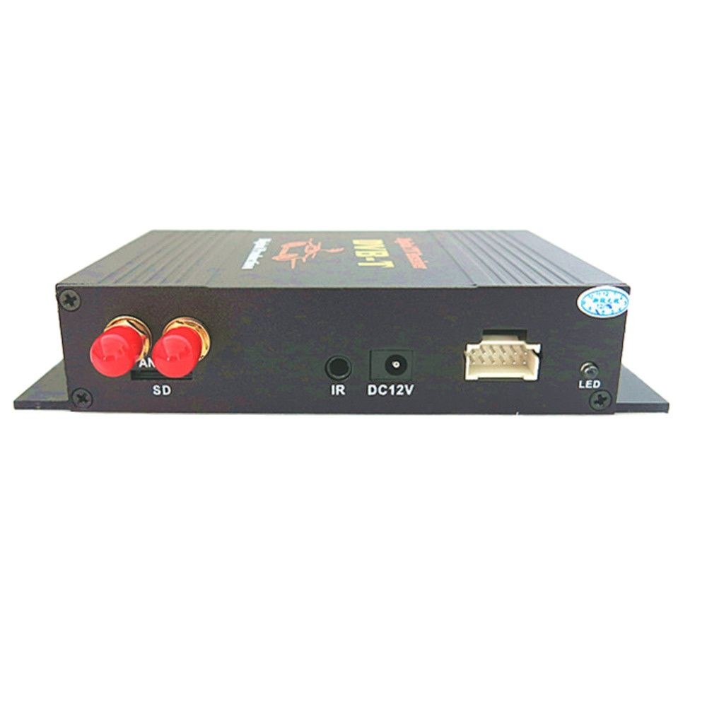 DVB-T Car 140-200km/h HD MPEG-4 2 Chip Two Antenna DVB T Car Digital TV Tuner Receiver SET TOP BOX