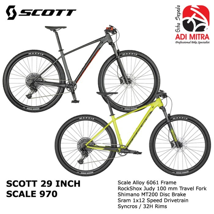 SCOTT Scale 970 [29 Inch] Sepeda MTB 12 Speed