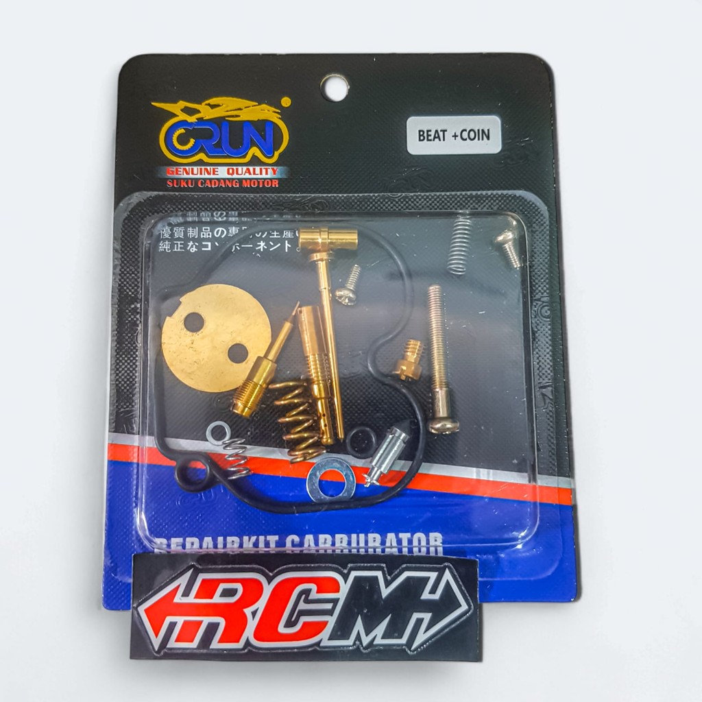 REPAIRKIT REPAIR KIT KARBU KARBURATOR KOIN BEAT KARBU SPACY LAMA SCOOPY OLD KVY ORI ORIGINAL CRUN AS