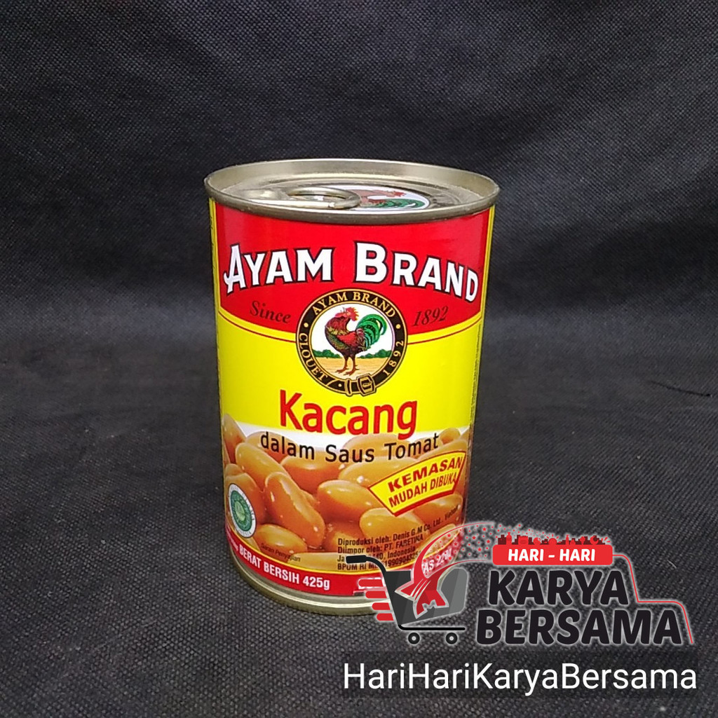 

MAKANAN KALENG AYAM BRAND BAKED BEANS 425GR