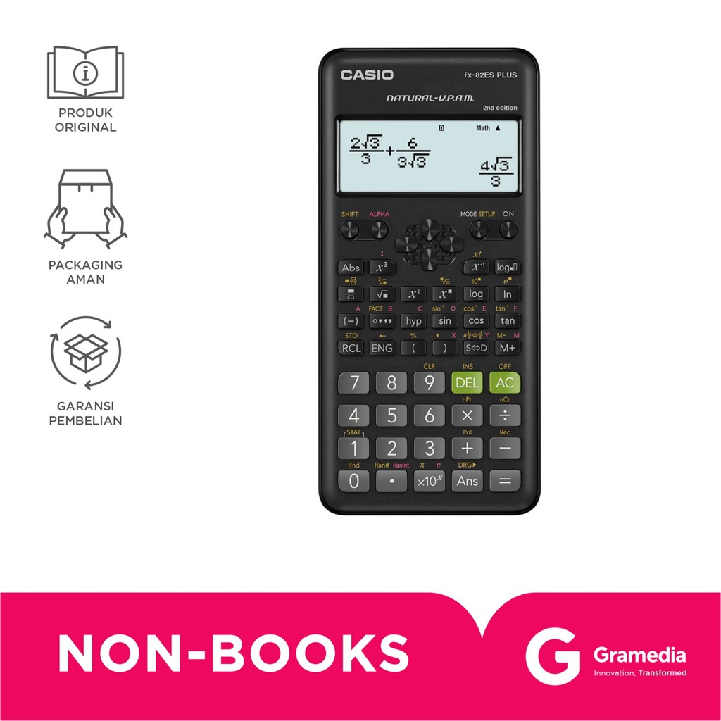 

CASIO CALCULATOR FX-82ESPLUS-2 BLUE