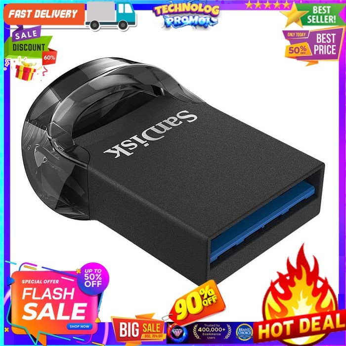 Sandisk Cruzer Ultra Fit CZ430 128GB USB 3.1