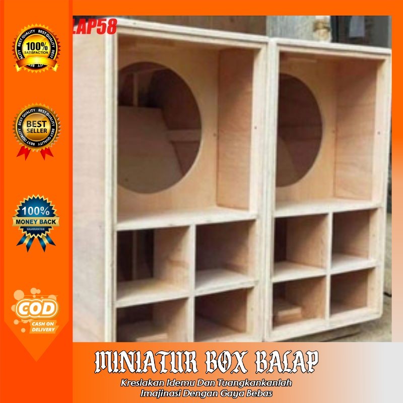 jual Box speaker CBS 6 inch mentahan