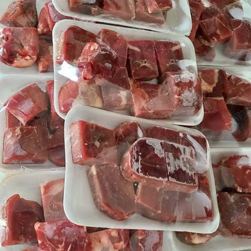 

daging rendang potong frozen