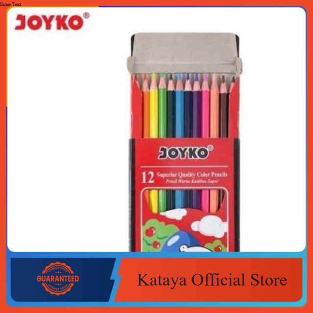 

Pensil Warna Joyko CP-12PB Panjang Hexagonal Grip 12 Warna