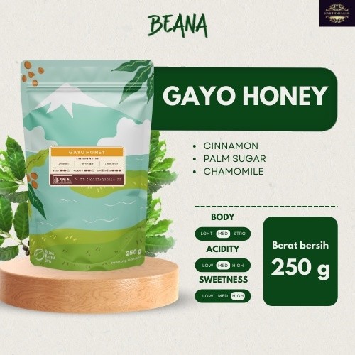 

Gayo Honey Coffee Roasted Beans | Biji Kopi Bubuk - Beana Roastery Semarang