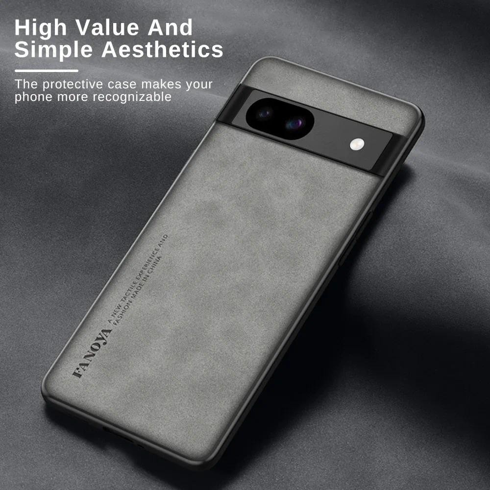 New Phone casing Pixel8a Google Pixel 8a 8 a a8 Googe Gogle Pixle 8a Back cover Matte Silicone Luxur