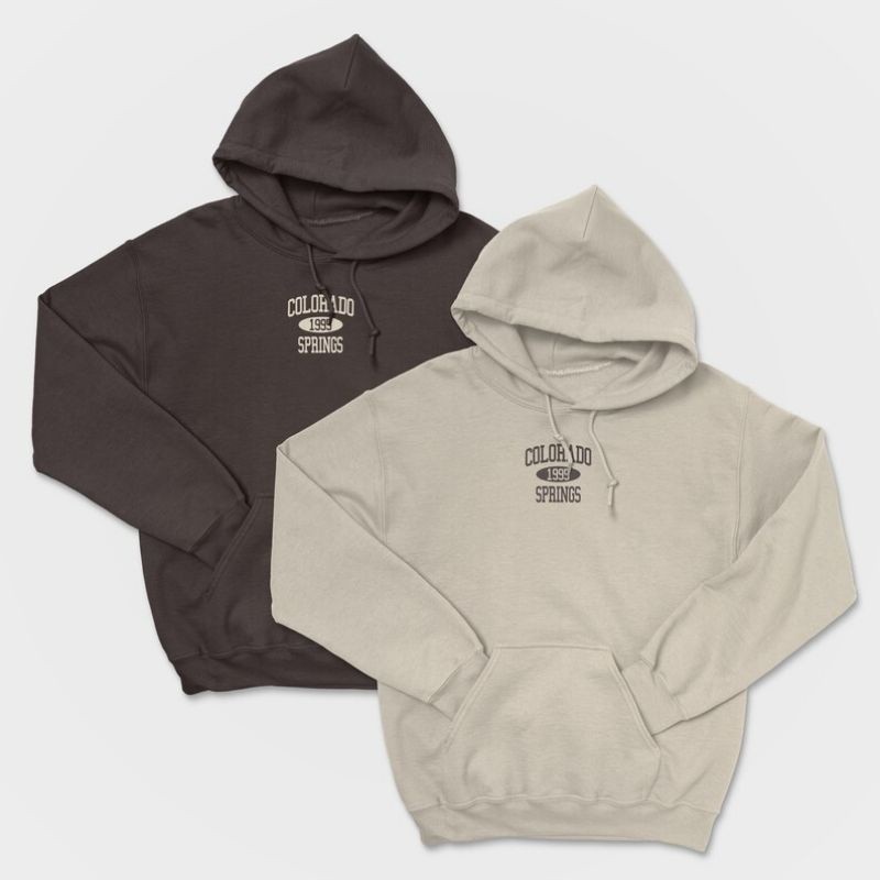 HOODIE JUMPER UNISEX PRIA WANITA HOODIE  COLORADO