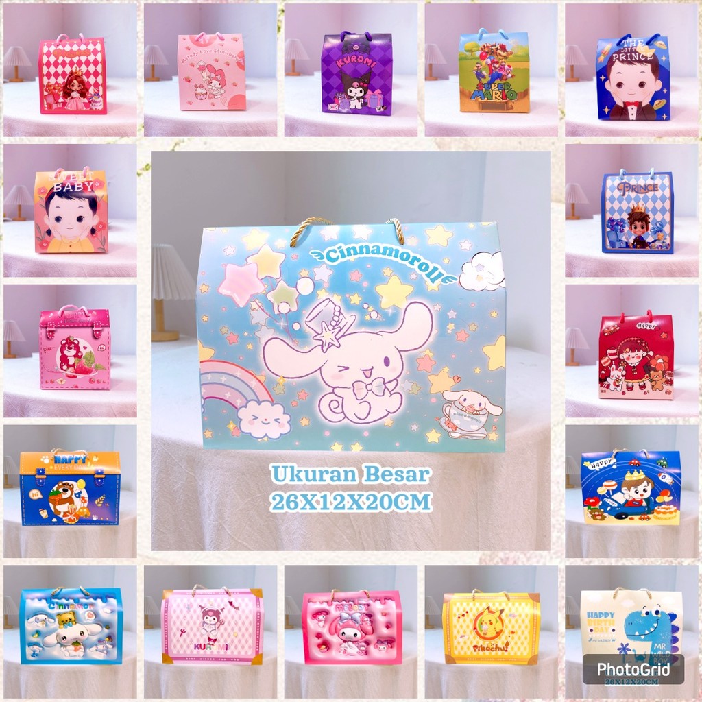

(DELIN) KOTAK SOUVENIR DINO UK SEDANG BESAR / KOTAK SOUVENIR ANAK ULANG TAHUN / GOODIE BAG ULANG TAHUN ANAK/ KOTAK KADO ANAK