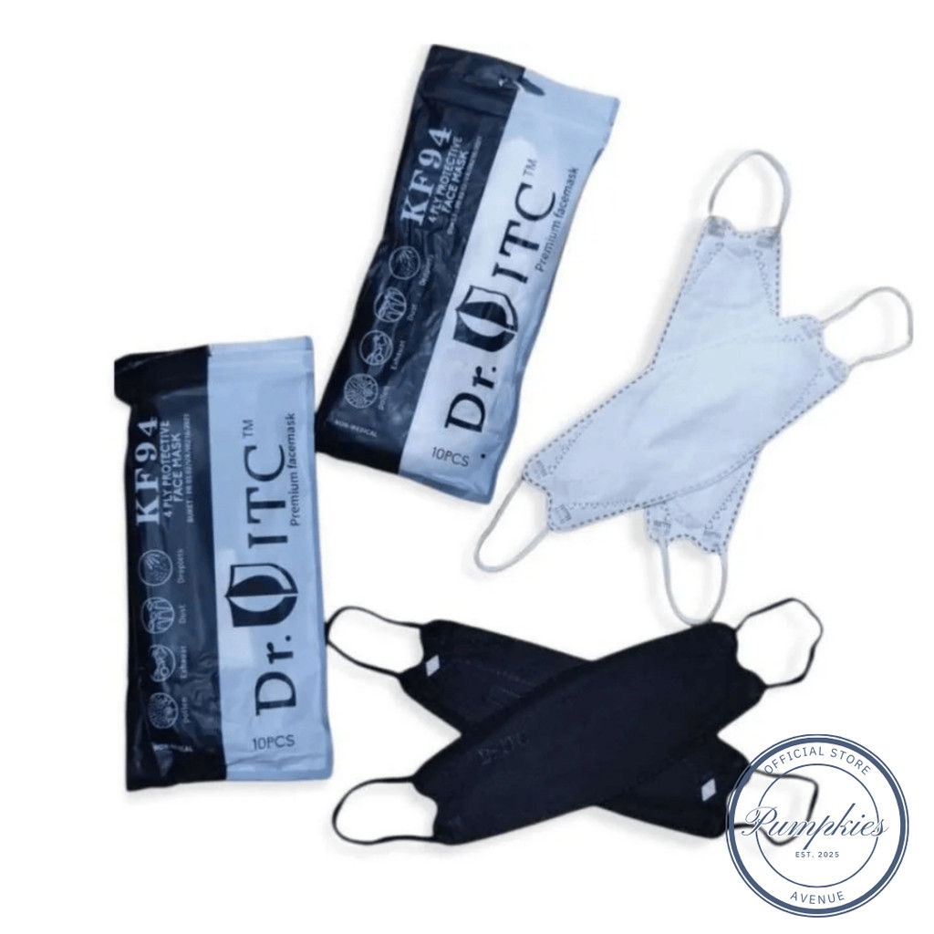 PUMPKIES Masker Medis DR ITC KF94 4 Ply Isi 10 Pcs Face Mask Original