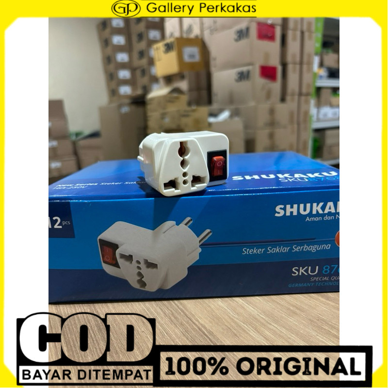 Shukaku Steker saklar serbaguna on/off SKU 8768