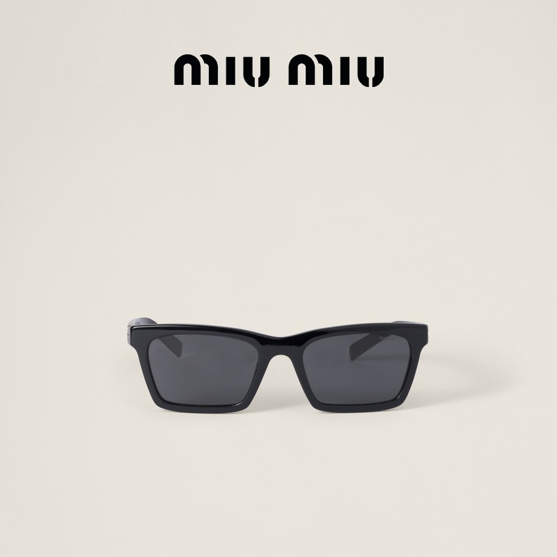 Miu Miu Kacamata Matahari Miu Miu Logo Kacamata Matahari