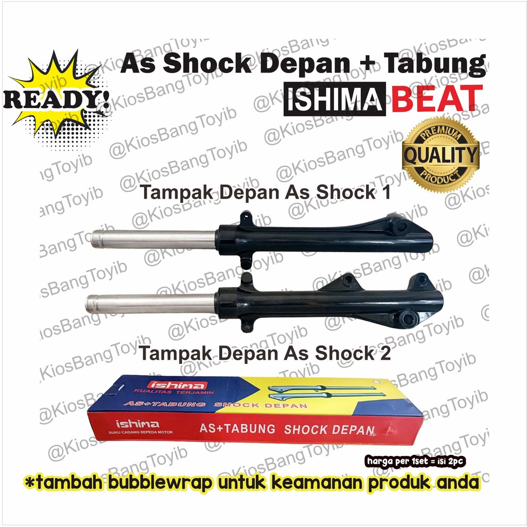 As Shock Skok Shockbreaker Depan + Tabung BEAT (ISHIMA)
