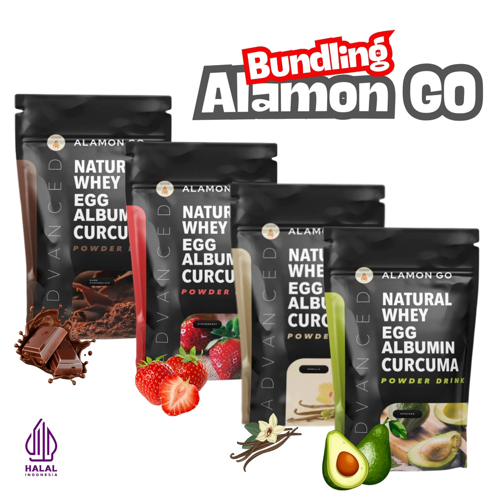 

Alamon GO Bundling Semua Rasa Susu Penggemuk Penambah Berat Badan Nafsu Makan