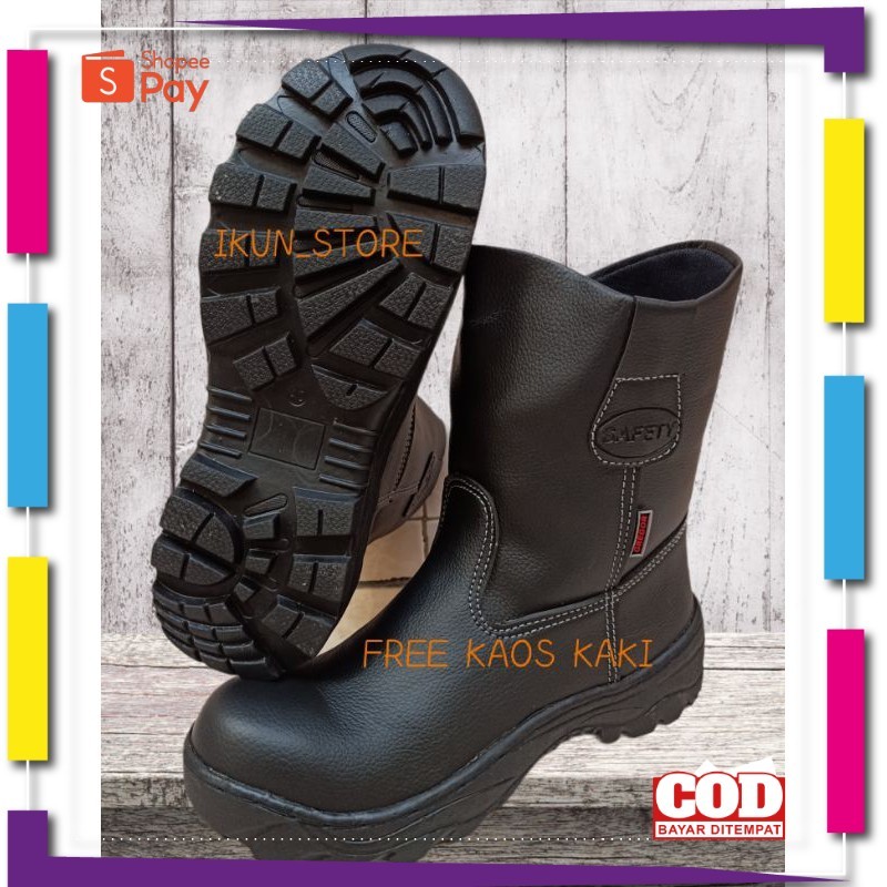 [PREMIUM ORIGINAL] SEPATU SAFETY KING SHOES Gregor BOOT ujung besi Sefti safeti BOOTS