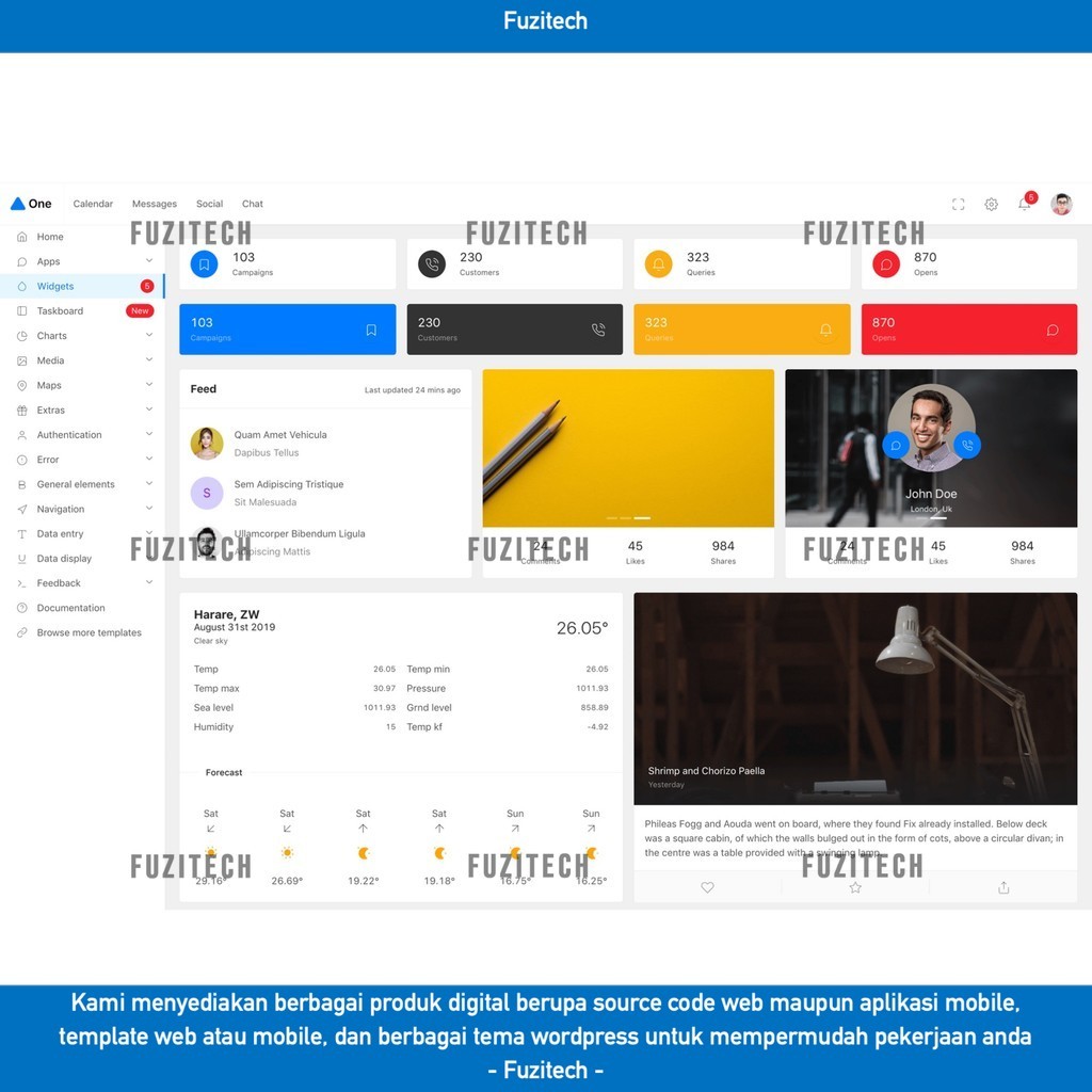 WEB TEMPLATE ONE - REACT NEXT.JS & ANT DESIGN ADMIN TEMPLATE D2102 FUZITECH