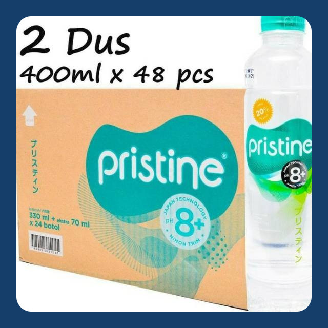 

Pristine 400ml x 48 botol - (2 Dus)