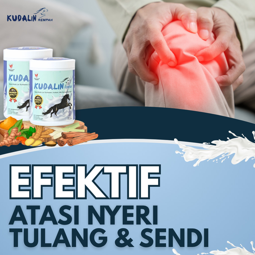 

KUDALIN Family Wellnes Package - Minuman Herbal Multifungsi | Atasi Nyeri Sendi, Asam Lambung & Penurunan Imunitas | Kombinasi Susu Kuda + Rempah Pilihan | Sehat Alami Tanpa Efek Samping | Cocok Segala Usia | BPOM Terdaftar | Rahasia Vitalitas Optimal