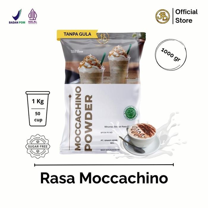 

Bubuk minuman Premium Varian Coffee Rasa Moccachino 1Kg || Jakarta Bubble Drink || Powder Ice Air Susu - Coffee