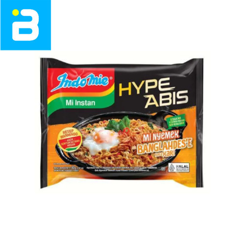 

Indomie Hype Abis Mi Nyemek Banglahdese 80G