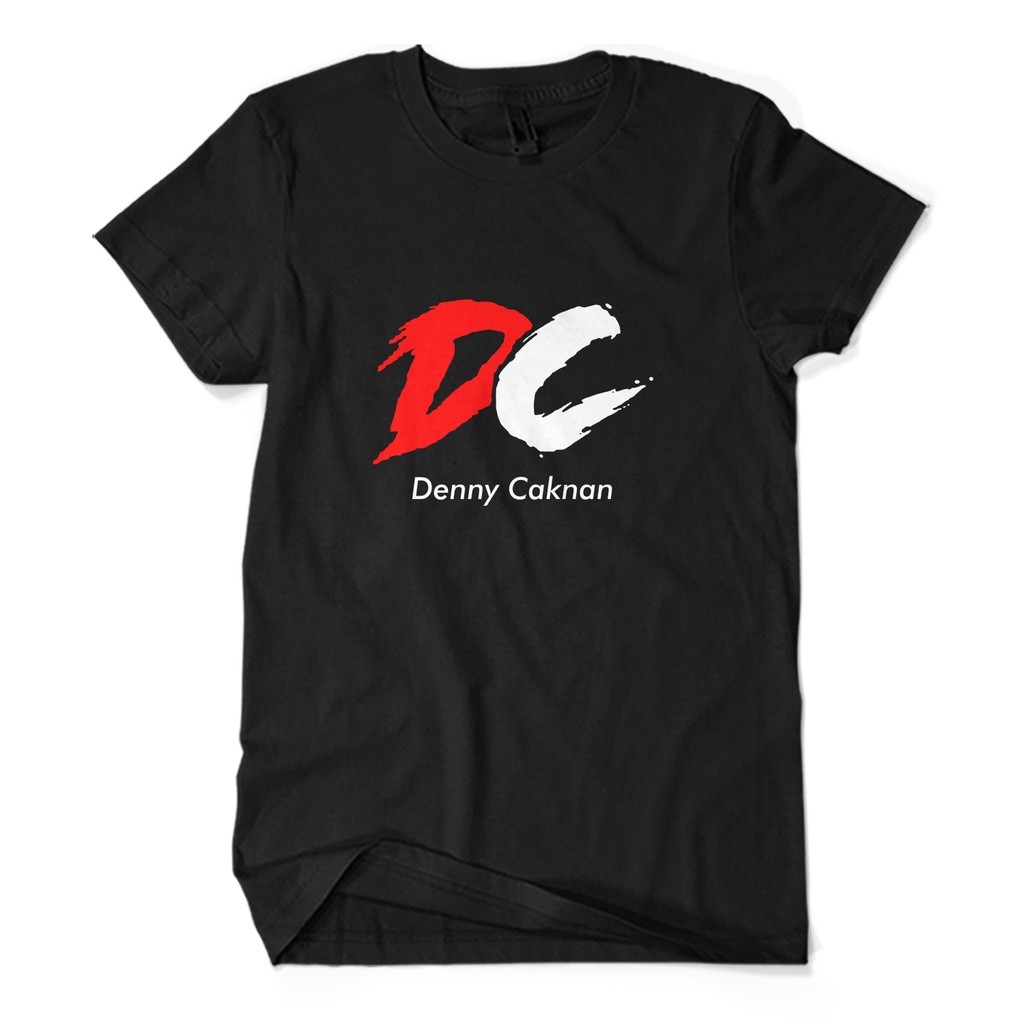 Kaos Baju Distro DC DENNY CAKNAN LOGO 100 % Cotton Combed 30s Unisex Terlaris / T SHIRT Musik
