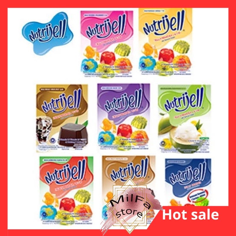 

MF1123 Nutrijell 15 Gram Aneka Varian Rasa