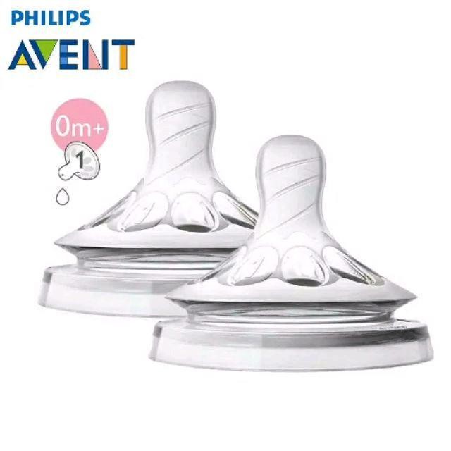 Hot Produk Philips Avent Dot Natural Flow Teats 0M+ | 1M+ | 3M+ | 6M+ | 9M+ | Nipple Philips Avent |