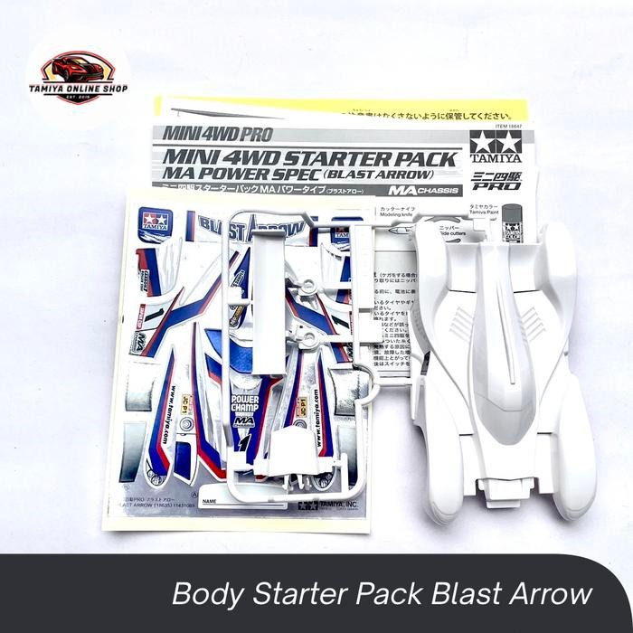 Tamiya 18647 Body Starter Pack BLAST ARROW MA Chassis Body Original Tamiya