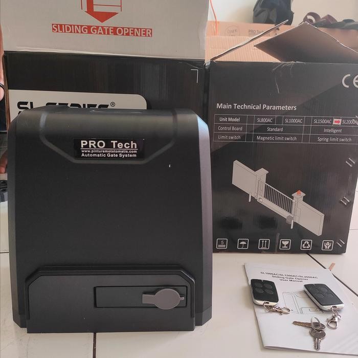 

Sliding Gate Mesin Gerbang Otomatis SL 2000