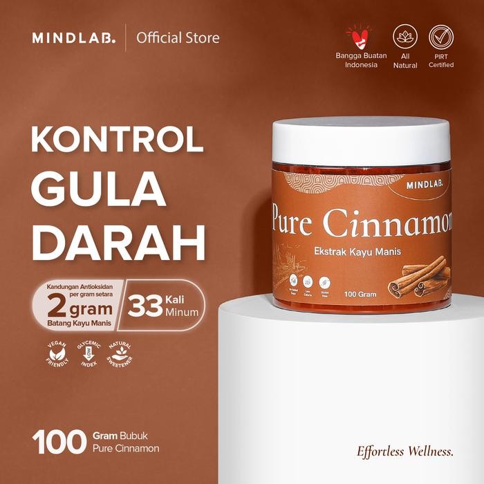 

Kayu Manis Ekstrak Bubuk 100 Gram - Mencegah Diabetes & Antioxidan - CINNAMON ONLY
