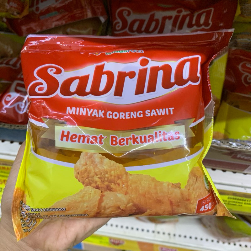 

Warungan "Sabrina Minyak Goreng 450gr