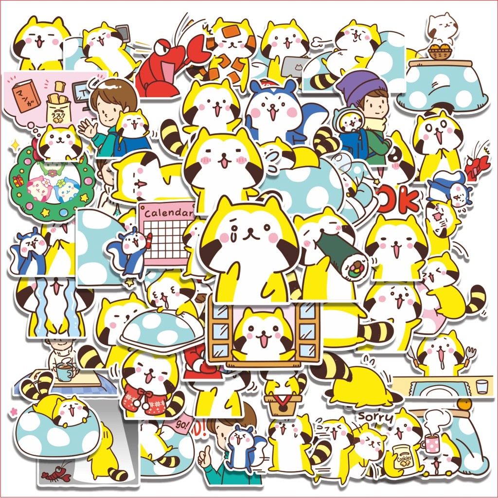 

COD 50 Pcs Stiker Darariguma Lucu Anti Air Untuk Dekorasi Notebook Sepeda Skateboard Handphone DIY