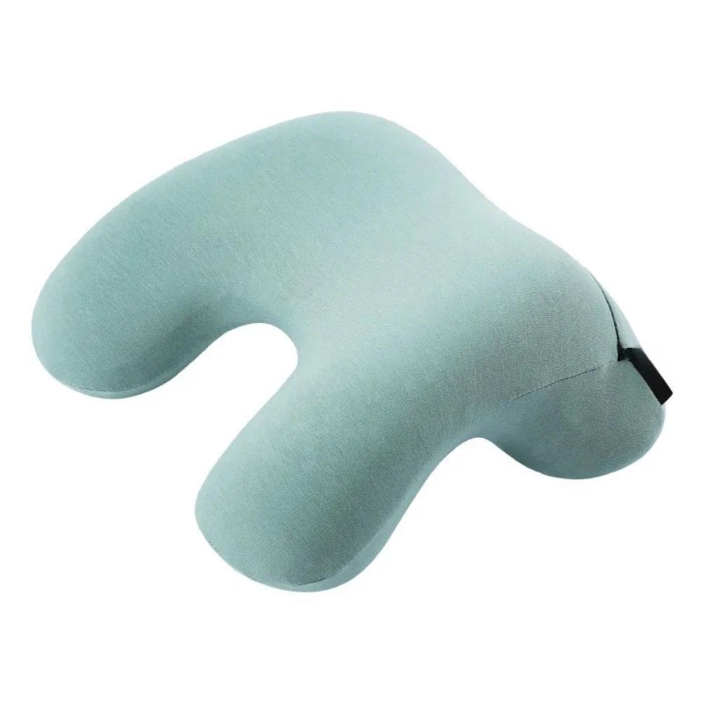 

Portable Camping Memory Foam Pillow - Memory Foam Neck Pillow Support Pillow-Suitable for Travel, Office Pillows, Washable Cover