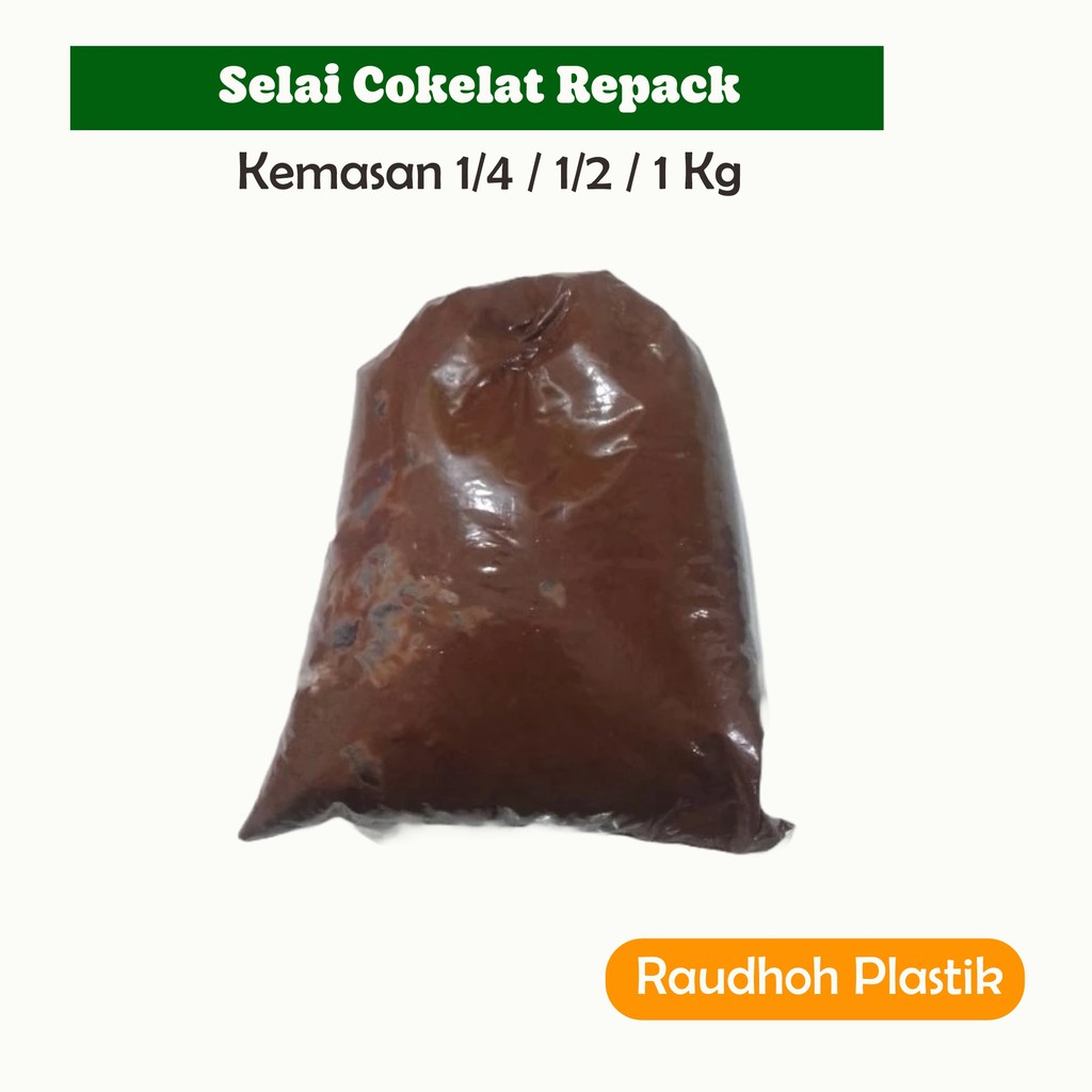 

Selai Coklat Repack 1/4kg / 1/2kg / 1KG