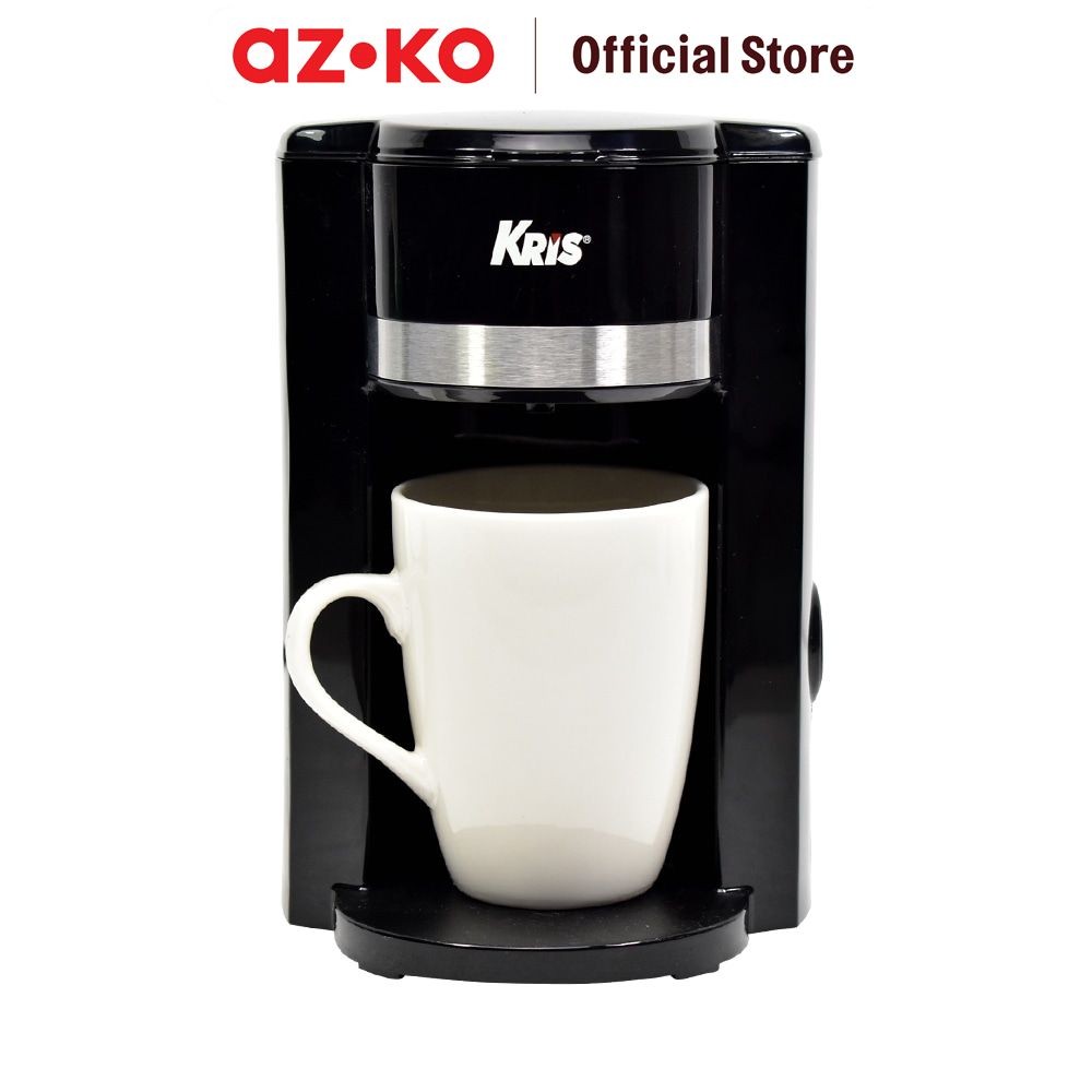 AZKO Kris 125 ml Coffee Maker 350 Watt Mesin Pembuat Kopi Peralatan Minum Espresso Machine