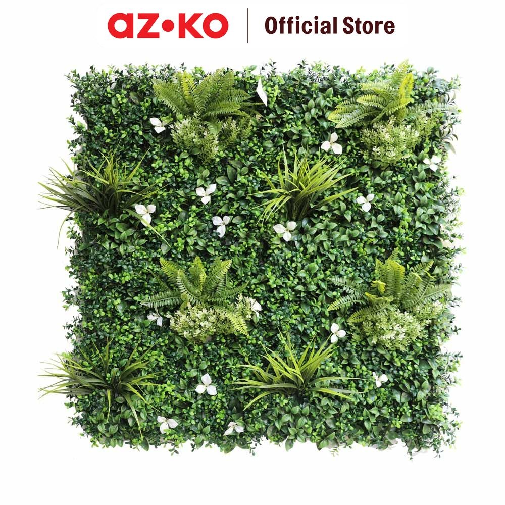 AZKO Cc grass 100x100 cm Rumput Artifisial Dinding Cliffside Scenery Tumbuhan Buatan Artificial Wall